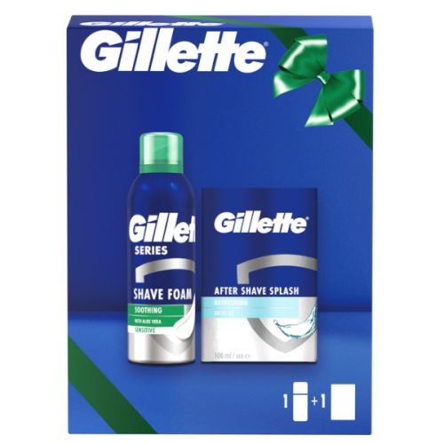 Gillette d�rkov� kazeta voda po holen�+p�na na holen� Gillette d�rkov� kazeta voda po holen�+p�na na holen�
